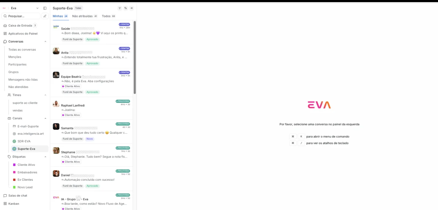 Plataforma Eva Inteligência